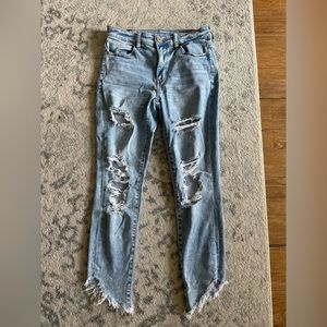 American Eagle | Next Level Stretch | Hi-Rise Jegging Crop | Size 8